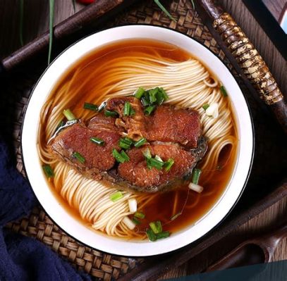  蘇州式肉絲麺、甘じょっぱくもコク深く、中華料理の奥深さを堪能できる一品です！